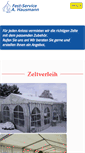 Mobile Screenshot of fest-service-hausmann.de